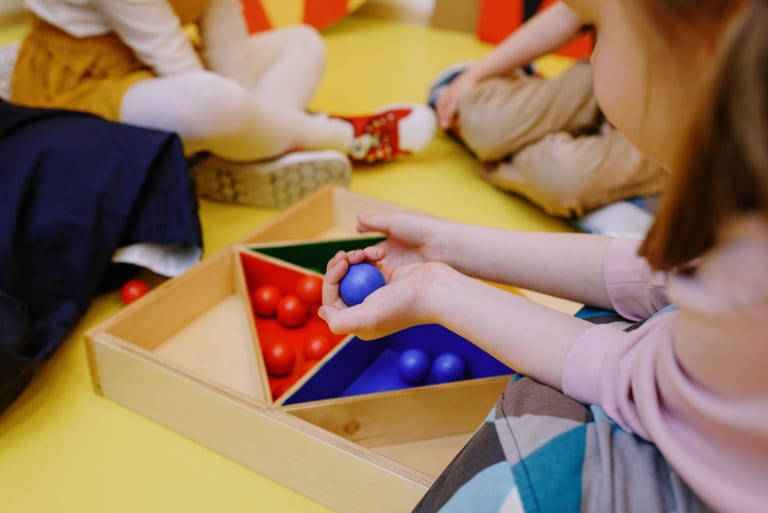 Children collaborating through play