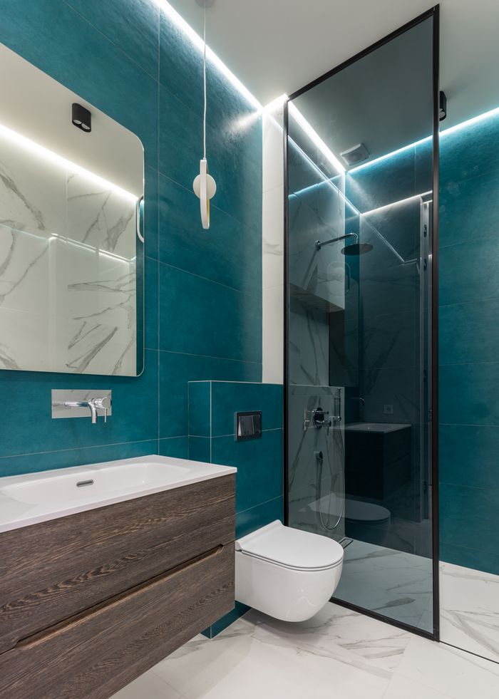 Spa-grade bathrooms