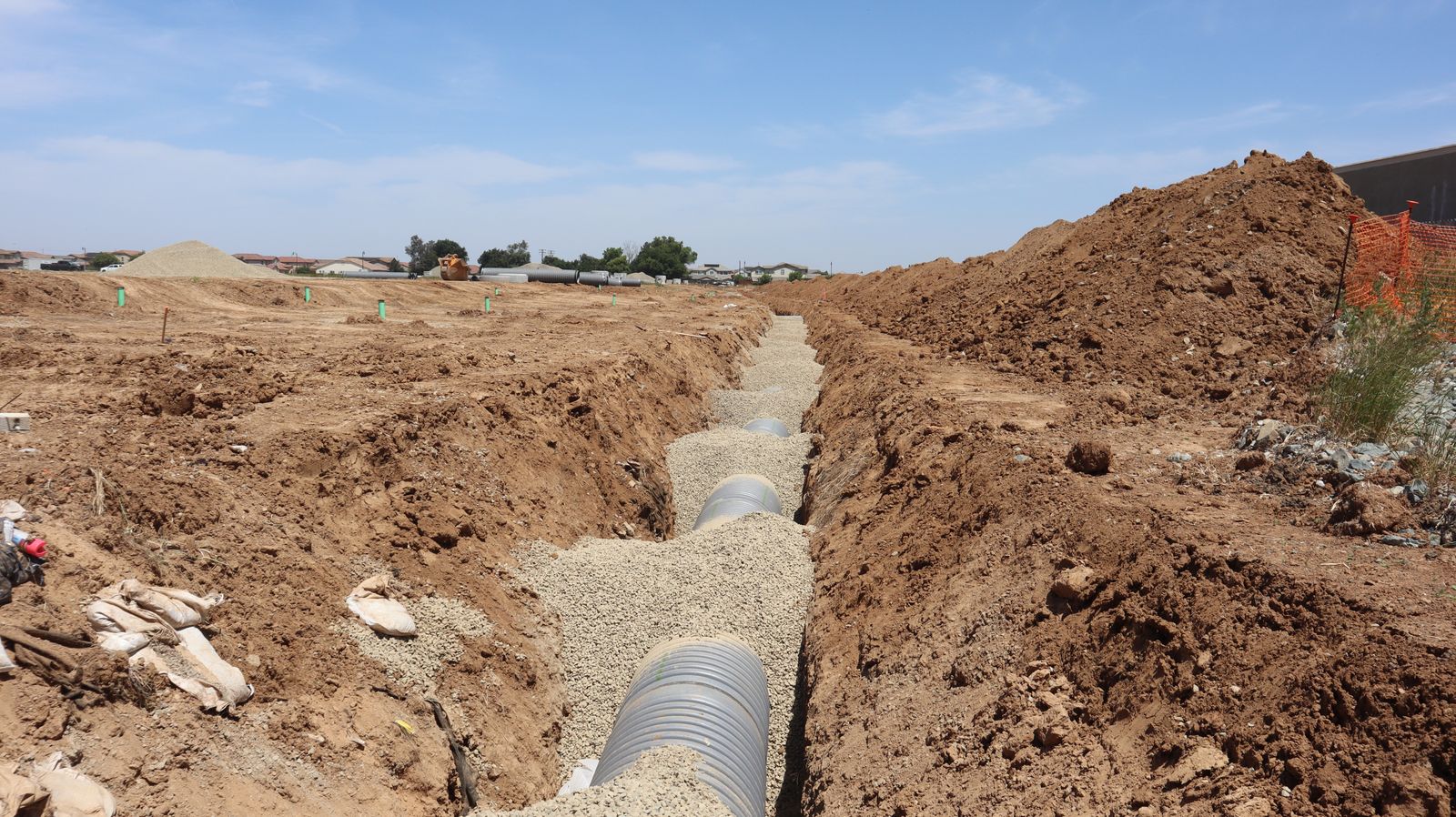 Yard mains & trenching