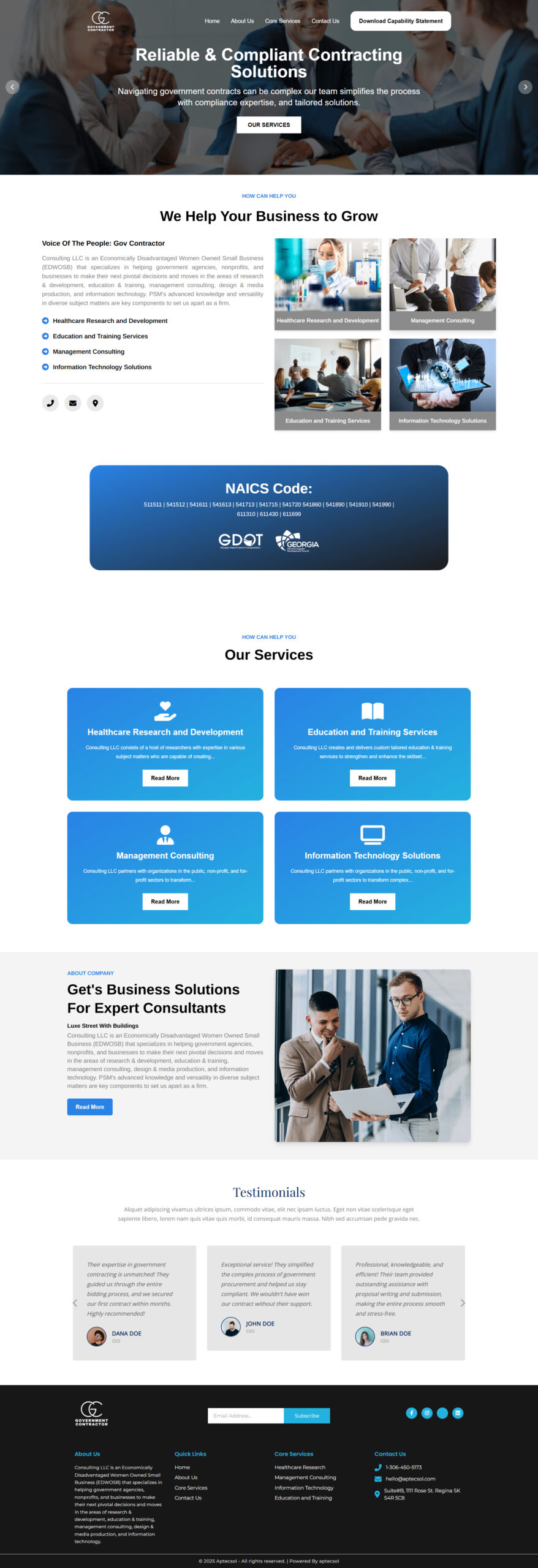 Pivotal Solutions Theme